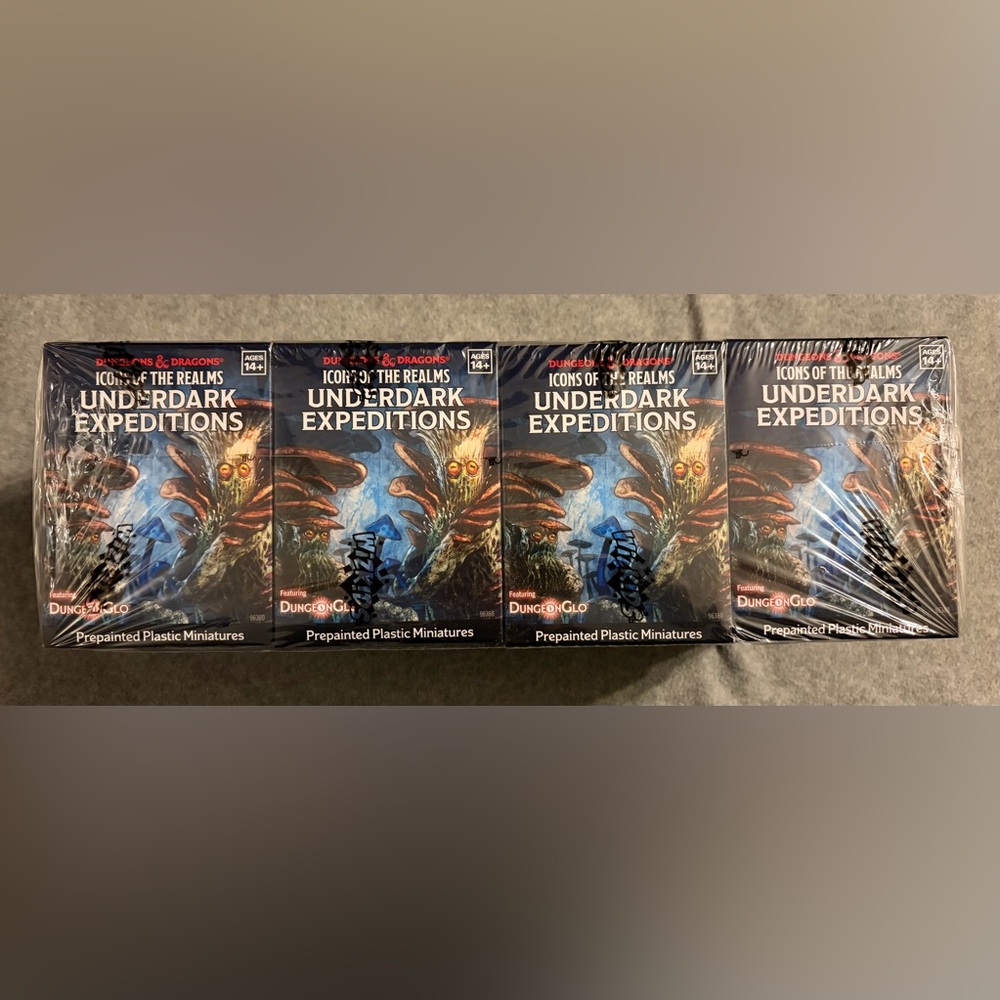 Dungeons & Dragons Icons of the Realms Underdark Expeditions Figures 8 count